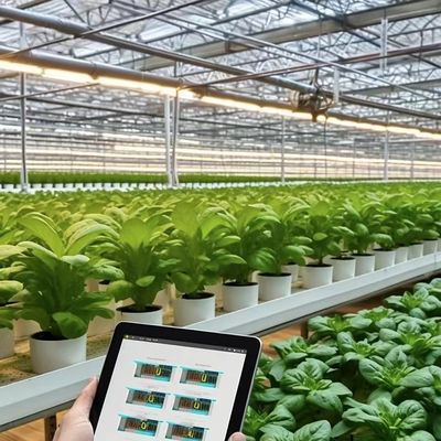 Ótimo vidro de transmissão de luz Hidroponia de estufa 100.000 kg Pacote Peso bruto