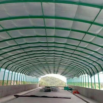 Sistema de cultivo hidropónico para agricultura em grande escala em estufas grandes JX-A004