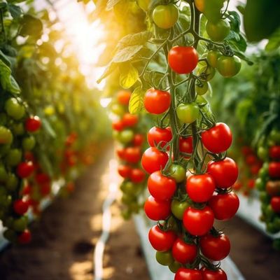 Sistema de cultivo hidropónico para agricultura em grande escala em estufas grandes JX-A004