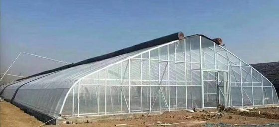 Aquicultura Estrutura de aço Estufas solares com cobertores e materiais