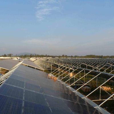 Inovadoras estufas fotovoltaicas comerciais de uma única/múltiplas faixas para o crescimento sustentável