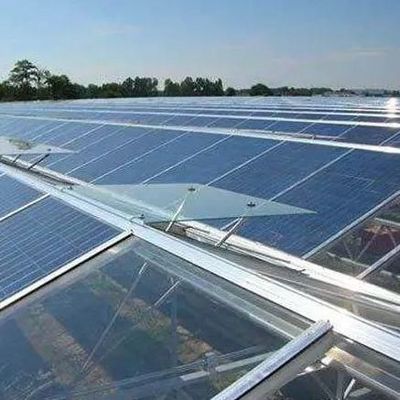 Sistema fotovoltaico para estufas de plástico PE/Po para a agricultura sustentável