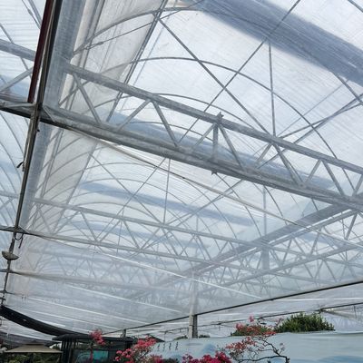 Estufas de filmagem multi-span para plantação de grama Material de cobertura e sistema de sombreamento ótimo