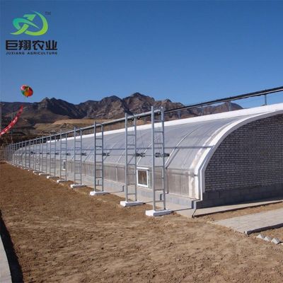 Luz solar e irrigação automatizada para aquaponia em estufas de plástico