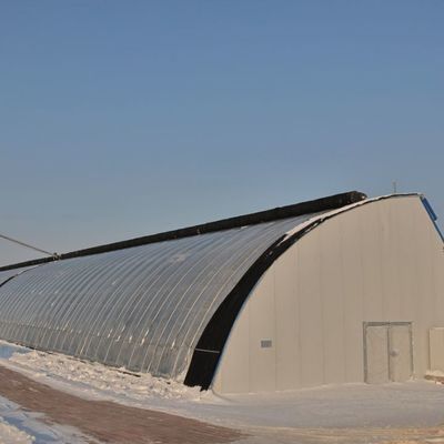 Estufas com telhado arqueado A solução definitiva para a luz solar no cultivo de tomate e pepino