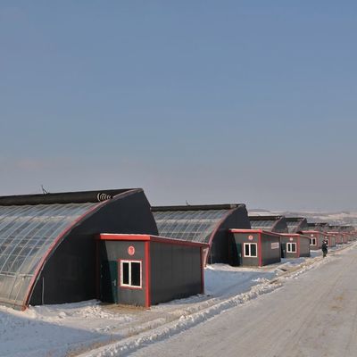 2000.000kg Pacote Peso Bruto Sistema de Estufas Avançado de Crescimento de Vegetais