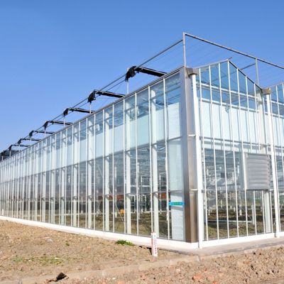 Aquecimento de água quente Estufas de vidro para controle de estroma da hidroponia