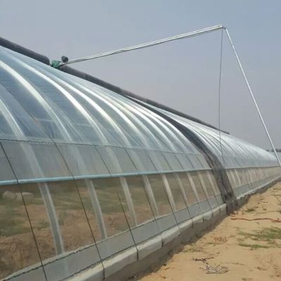 Método de aquecimento contínuo e de cultivo em túnel Estufas de plástico agrícolas