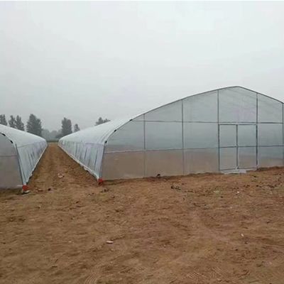 Teto com arco, túnel de plástico multi-espaço agrícola JX-PC Casa verde para a agricultura