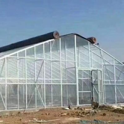 Produzção por solicitação personalizada Filtro de túnel de plástico multi-span para estufas agrícolas