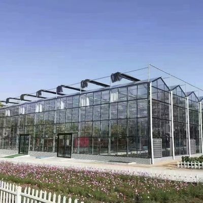Canopy de estufa de duas camadas com boa transmissão da luz e função multi-espansão