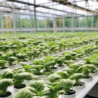 Frigorífico de vidro multi-espans para o crescimento de plantas