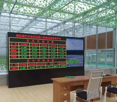 Sistema de cultivo hidropónico em estufa comercial JX-h0075 para a produção de vegetais